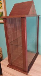 Vitrine - Hout, Glas, Messing - Da Esposizione, Antiek en Kunst