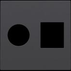 Niko Intense Insert Switchgear - 122-65702, Doe-het-zelf en Bouw, Verzenden, Nieuw