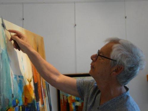 MURSIC - Floraison, Antiek en Kunst, Kunst | Schilderijen | Modern