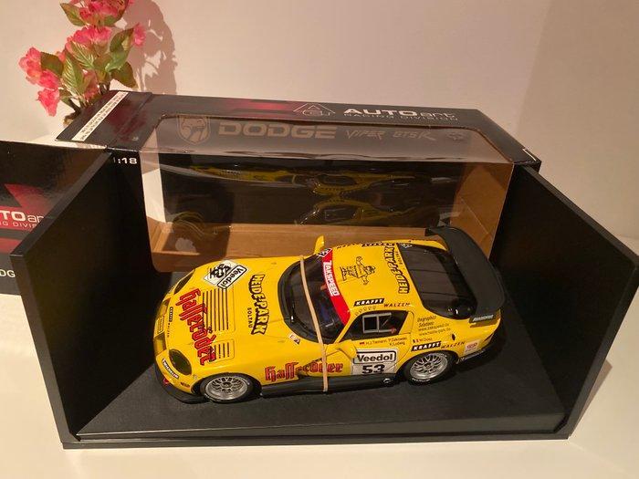 Autoart 1:18 - Modelauto - Dodge Viper GTS R, Hobby en Vrije tijd, Modelauto's | 1:5 tot 1:12