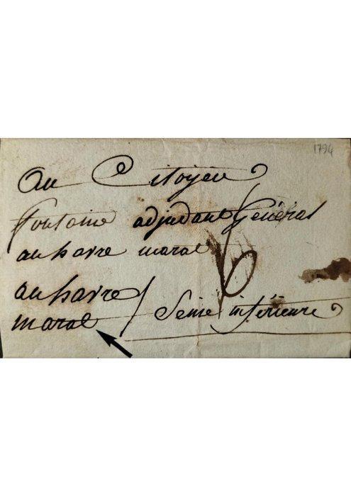 Général Beaufol dit Beaufort de Thorigny - Lettre autographe, Verzamelen, Film en Tv