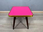 Table dappoint - Bois, Laiton - Table pour plantes vintage, Antiek en Kunst