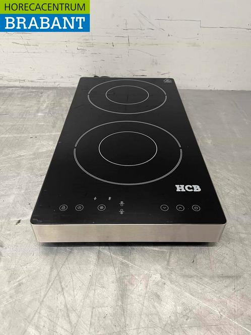 RVS Plaque à induction 2 brûleurs 3,5 kW 230V Horeca, Zakelijke goederen, Horeca | Overige, Verzenden