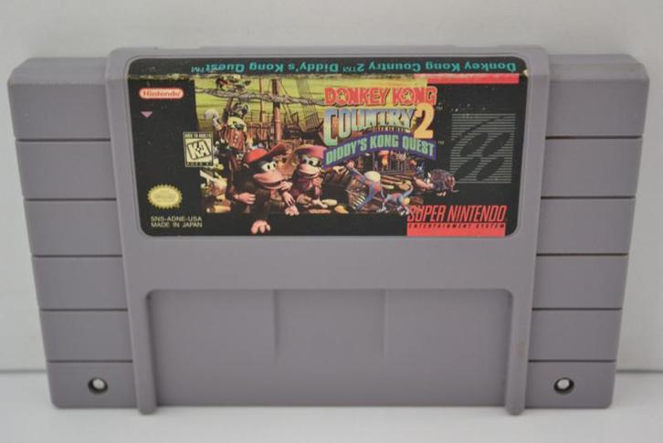 Donkey Kong Country 2 (SNES USA), Consoles de jeu & Jeux vidéo, Jeux | Nintendo Super NES