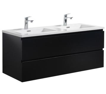 Badkamermeubel Set Angela 120cm Mat Zwart Badmeubel beschikbaar voor biedingen