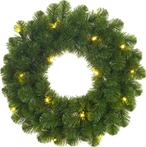 Norton kerstkrans groen met led verlichting - Ø 60 cm - Nort