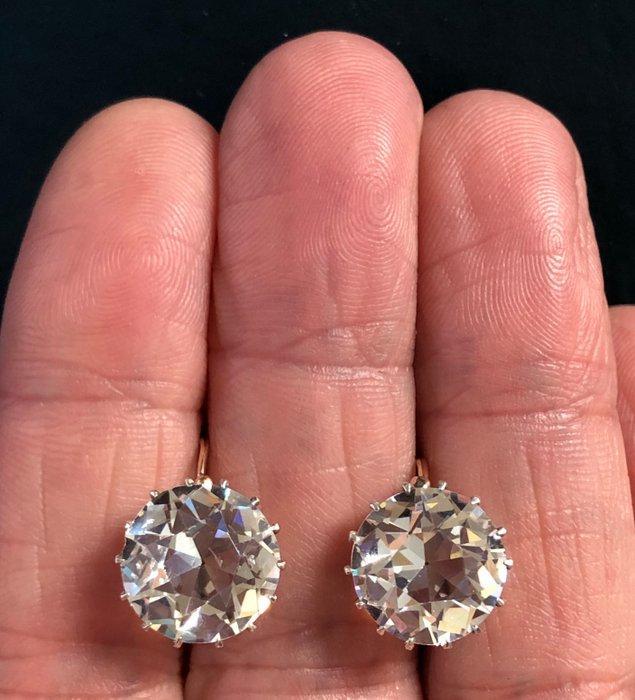 Zonder Minimumprijs - Oorbellen - 18 karaat Roségoud, Zilver, Handtassen en Accessoires, Oorbellen