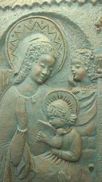 Reliëf, La Madonna con il Bambino e San Giovannino - 52 cm -