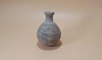 Roman Levant Grijs aardewerk-unguentarium - 7.3 cm (Zonder, Verzamelen
