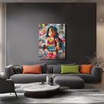 Canvas Fit - Alberto Ricardo - Wonder Woman Lego – La, Nieuw