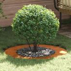 vidaXL Plantenring Ø50/80 cm Weerbestendig Staal, Tuin en Terras, Verzenden, Nieuw