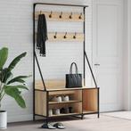 vidaXL Kledingrek met schoenenrek 100x41x184 cm sonoma, Huis en Inrichting, Kasten | Kleerkasten, Verzenden, Nieuw