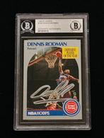 1990/91 - NBA Hoops - Dennis Rodman - Hand Signed - 1 Graded