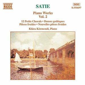 Satie - Piano Works, Vol. 2 By Erik Satie,Klára Körmendi., Cd's en Dvd's, Cd's | Overige Cd's, Gebruikt, Verzenden