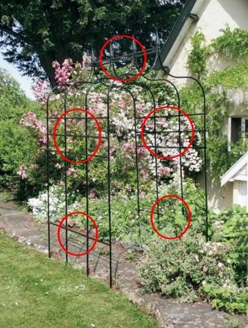 NIEUW - Verbindingskit Rozenboog Gothic, Verzenden