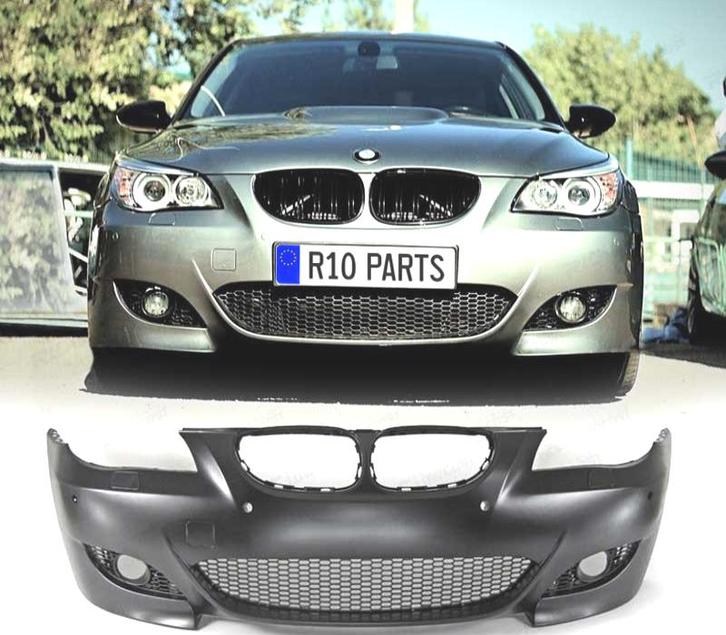 PARE CHOCS FRONTAL BMW E60 E61 03-07 LOOK M5 PDC + LAVE PHAR, Autos : Pièces & Accessoires, Carrosserie & Tôlerie, Envoi