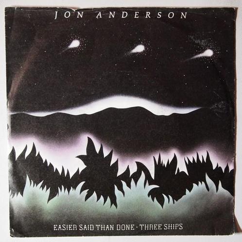 Jon Anderson - Easier said than done - Single, Cd's en Dvd's, Vinyl Singles, Single, Gebruikt, 7 inch, Pop