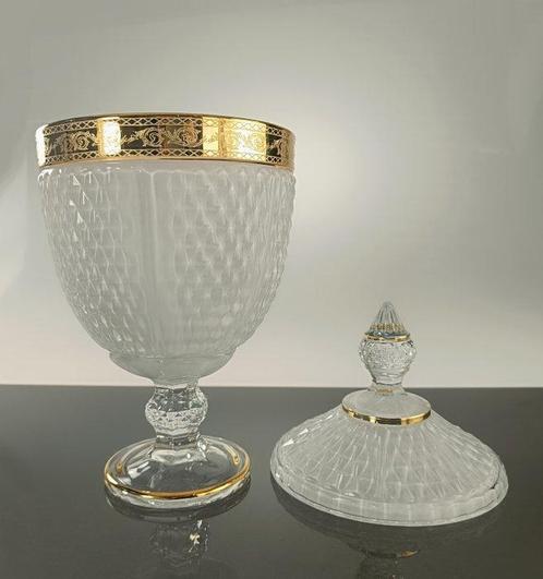 Secoloventesimo - Koekjesdoos - Wit Goud 02 Candydoos - 24, Antiek en Kunst, Antiek | Glaswerk en Kristal