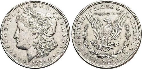 Dollar 1921 Vereinigte Staaten von Amerika, Postzegels en Munten, Munten | Amerika, Verzenden
