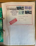 België 1985/2002 - Aangettekende zending 289 enveloppen, Gestempeld