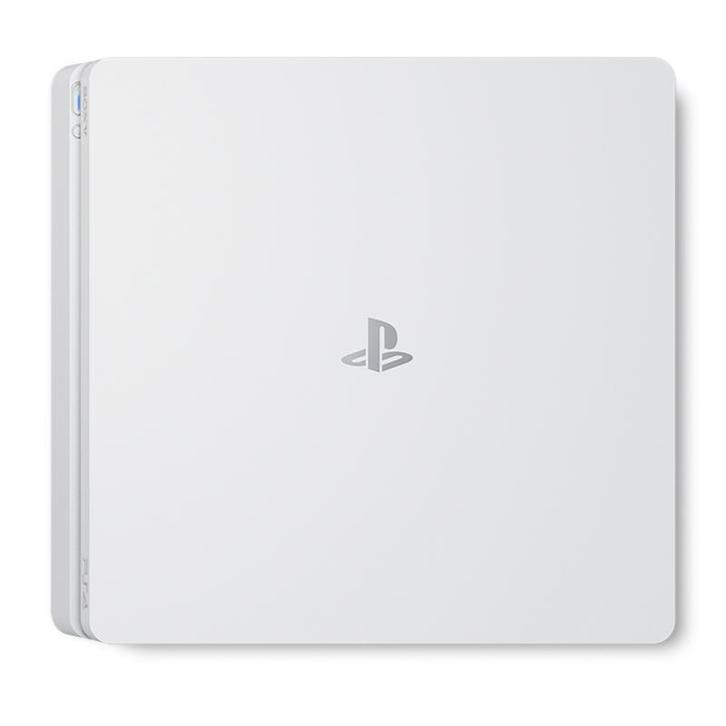 Playstation 4 Slim 500GB Glacier White (PS4 Spelcomputers), Games en Spelcomputers, Spelcomputers | Sony PlayStation 4, Zo goed als nieuw