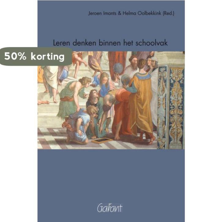 Leren denken binnen het schoolvak 9789044124347, Boeken, Studieboeken en Cursussen, Zo goed als nieuw, Verzenden