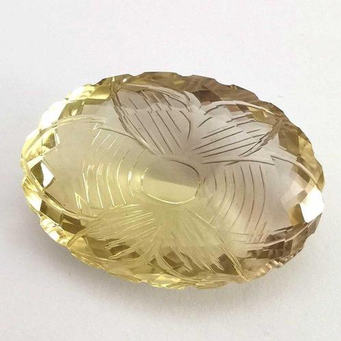Sans Prix de Réserve Citrine - 108.64 ct - Antwerp, Handtassen en Accessoires, Edelstenen