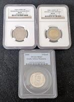 Afrique du Sud. 5 Rand 1994, 2000 & 2008 (lot of 3