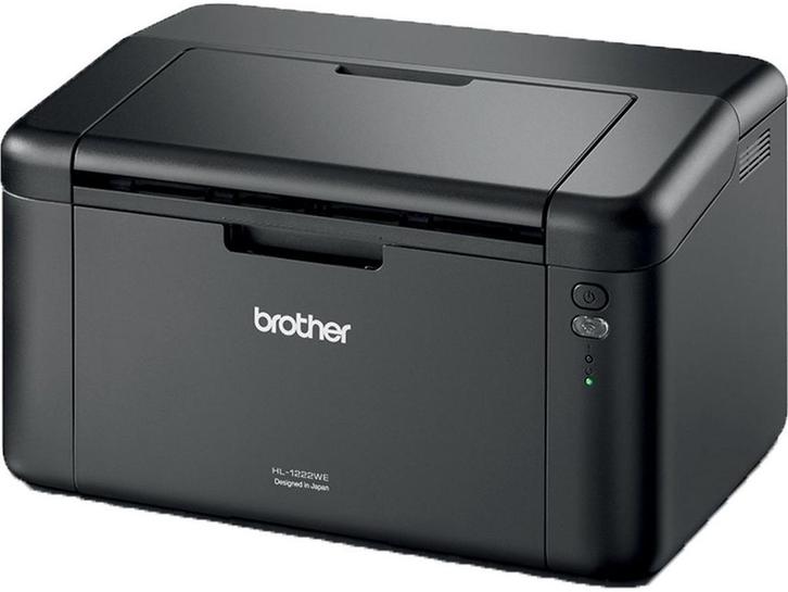 Brother HL-1222WE - Laserprinter - 2400 x 600 DPI A4 20 ppm, Computers en Software, Printers, Zo goed als nieuw, Verzenden