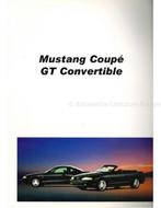 1995 FORD MUSTANG BROCHURE NEDERLANDS, Boeken, Ophalen of Verzenden, Nieuw
