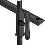 Kruk-espagnolet Linea mat zwart inclusief 1 stang, Doe-het-zelf en Bouw, Nieuw, Overige materialen, Klink of Kruk