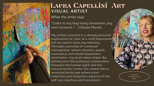 Laura Capellini - CITY LIGHTS (XL) #13 Acrylic on canvas -, Antiek en Kunst, Kunst | Schilderijen | Modern