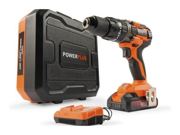 Veiling - Powerplus accu klopboormachine POWDP15210, Bricolage & Construction, Outillage | Foreuses