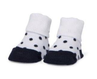Bonnie Doon - Newborn Dots sock Organic Black Iris, Enfants & Bébés, Vêtements de bébé | Autre, Enlèvement ou Envoi