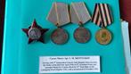 Sovjet Unie - Medaille - Group of four Medals of Sr., Collections, Objets militaires | Seconde Guerre mondiale
