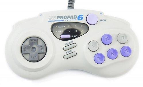 SN Pro Pad 6 Super Nintendo Controller, Consoles de jeu & Jeux vidéo, Consoles de jeu | Nintendo Super NES, Envoi