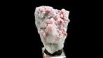 Rhodochrosite sur quartz - Mine de Santa Rita, Morococha,