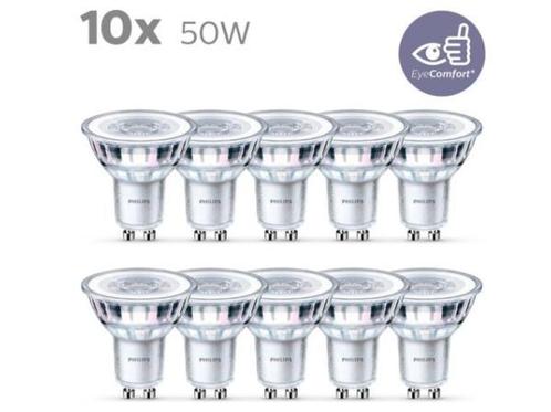 Veiling - Philips energiezuinige LED Spot 50 W GU10 10 stuks, Huis en Inrichting, Lampen | Losse lampen, Gebruikt