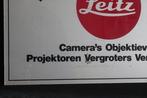 Leica Reclame bord Appareil photo argentique