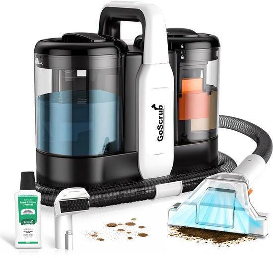 2dekans | GoScrub Tapijtreiniger – Incl. Accessoires &, Electroménager, Aspirateurs, Enlèvement ou Envoi