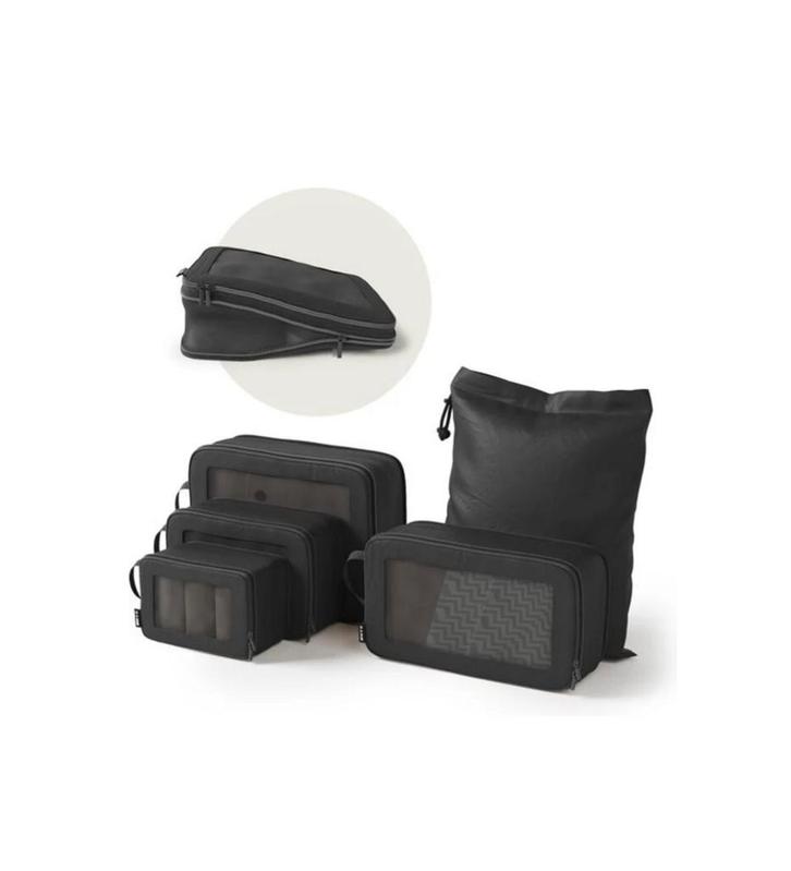 2dekans | ONYX Compressie Packing Cubes - 5 stuks - Koffer, Handtassen en Accessoires, Koffers, Ophalen of Verzenden