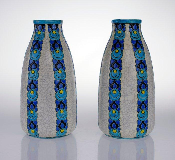 Keramis Boch - Charles Catteau - Vaas (2) - Keramiek, Antiek en Kunst, Antiek | Glaswerk en Kristal