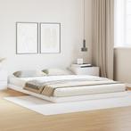 vidaXL Vloer Bedframe 160x210 cm Massief Hout Grenen, Verzenden, Nieuw