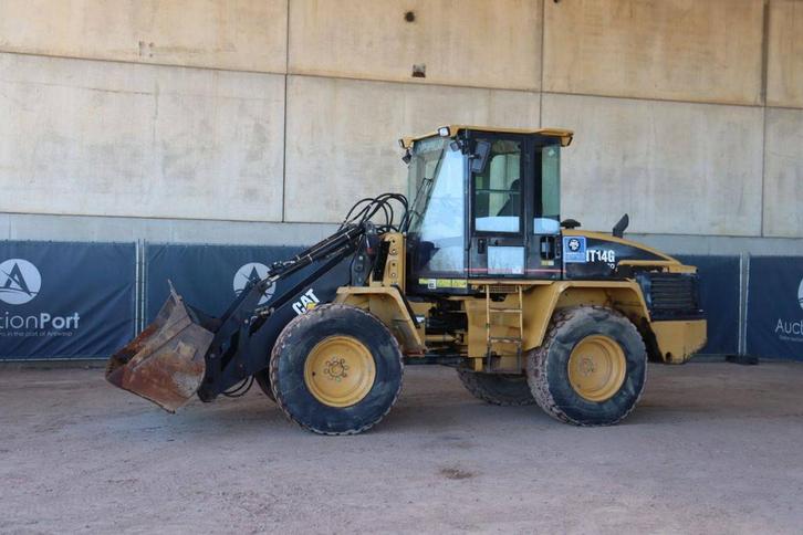 Veiling: Wiellader Caterpillar IT14G Diesel 2005, Zakelijke goederen, Machines en Bouw | Kranen en Graafmachines, Ophalen