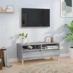 vidaXL Tv-meubel 100x34,5x44,5 cm bewerkt hout grijs sonoma, Nieuw, Verzenden