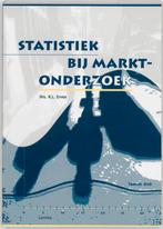 Statistiek Bij Marktonderzoek Dr2 9789051899108 R.L. Erven, Boeken, Verzenden, Zo goed als nieuw, R.L. Erven