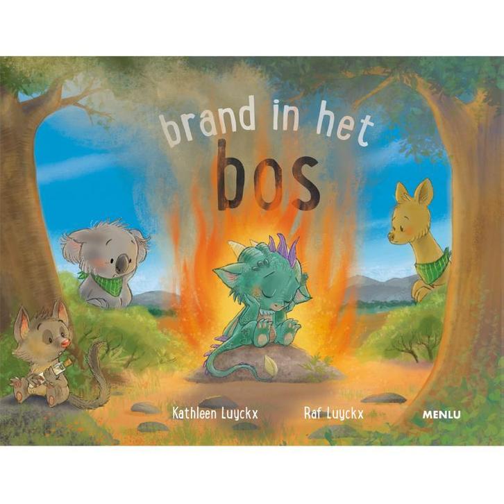 Brand in het bos 9789083503561 Kathleen Luyckx, Boeken, Kinderboeken | Kleuters, Zo goed als nieuw, Verzenden