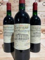 1993 Château Haut Marbuzet - Saint-Estèphe - 3 Bouteilles, Verzamelen, Nieuw