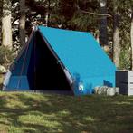 vidaXL Tent 2-persoons A-frame waterdicht blauw, Caravans en Kamperen, Tenten, Nieuw