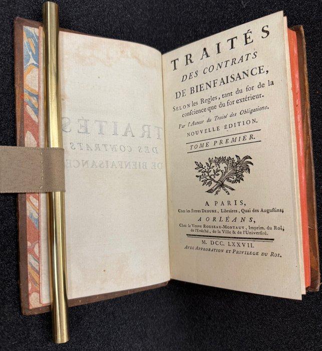 Robert-Joseph Pothier - Traités (collection of legal, Antiek en Kunst, Antiek | Boeken en Manuscripten